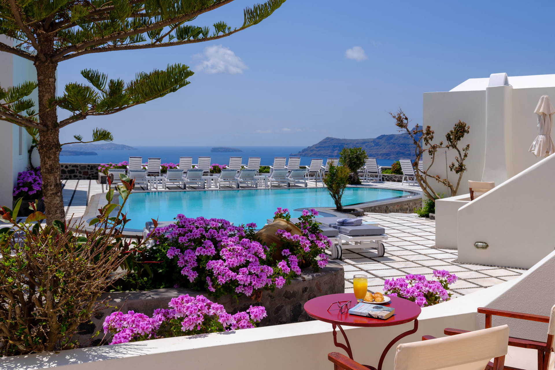 Studio with Pool View